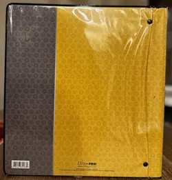 Ultra Pro Pokemon Pikachu 2'' 3 Ring Binder Original Binder Yellow New Damage 885321526022 - Image 2