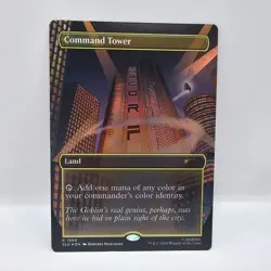 Command Tower NM #1989 Rainbow Foil MTG Secret Lair - Image 1