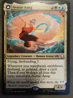 Magic The Gathering MTG - Avatar Aang - Avatar: The Last Airbender TLA - Image 1