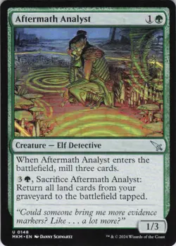 MTG Aftermath Analyst (148) | NM | Murders at Karlov Manor {MKM} - Image 1