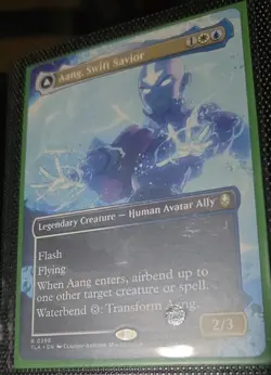 Aang, Swift Savior Aang and La, Ocean's Fury - 298- Near Mint - MTG - Image 1