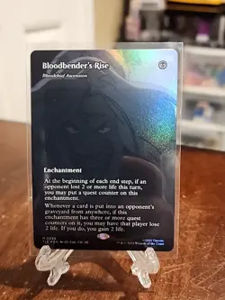 Bloodbender’s Rise - 23 - MTG Avatar: The Last Airbender - Borderless - FOIL - Image 1