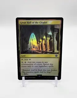 Great Hall Of The Citadel Foil MTG Lord Of The Rings - Tales Of Middle Earth 254 - Image 1