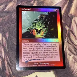 Kaboom! X1 Mtg Onslaught Nm/Mint Foil - Image 1