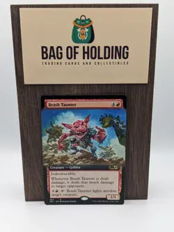 Brash Taunter - Extended Art - Core Set 2021 - NM - MTG - Image 1