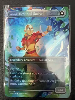 MTG Foil Aang, At The Crossroads (Borderless) Avatar: The Last Airbender - Image 2