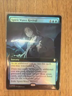 Foil Spirit Water Revival (Extended Art) - Avatar: The Last Airbender (TLA) MTG - Image 1