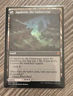 Agadeem's Awakening / Undercrypt - Zendikar Rising Regular - Image 2