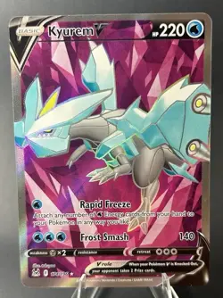 Kyurem V 174/196 Full Art Ultra Rare Lost Origin POKEMON TCG [NM] - Image 2
