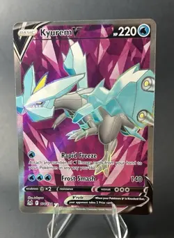 Kyurem V 174/196 Full Art Ultra Rare Lost Origin POKEMON TCG [NM] - Image 3