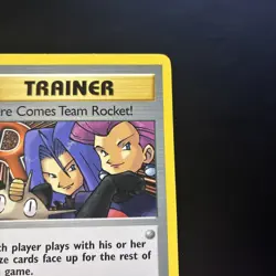 Pokemon Here Comes Team Rocket! 71/82 TR Team Rocket LP - Image 3