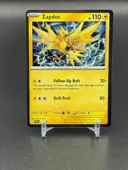 2024 POKEMON SVP SURGING SPARKS THREE PACK BLISTER #157 ZAPDOS - Image 1