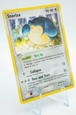 LP! Snorlax (14/112) EX Fire Red & Leaf Green Reverse Holo Rare Pokemon Card! - Image 2