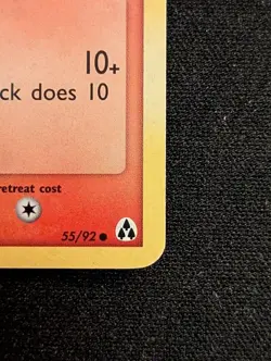 Pokemon TCG Legend Maker Reverse Holo Stamped Growlithe EX 55/92 NM/LP Condition - Image 5