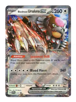 Pokemon TCG Bloodmoon Ursaluna ex - 177 - Scarlet & Violet Promos - Image 1