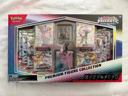 Pokemon TCG Prismatic Evolutions Premium Figure Collection Scarlet & Violet Pack - Image 1