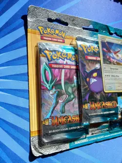 Pokemon HS Unleashed & Rising Rivals Three Pack Blister 2010 With Latias Promo - Image 4