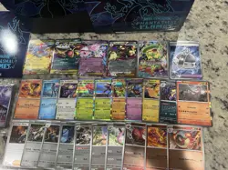 Pokemon Phantasmal Flames Opened ETB 170+ Bulk Rev Holo/Dbl Rare/ Illustration - Image 4