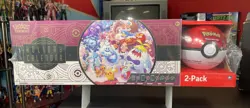 Pokemon 2025 Holiday Calendar Factory Sealed Costco 2 Pack - Calendar & Pokeball - Image 1