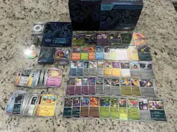 Pokemon Phantasmal Flames Opened ETB 170+ Bulk Rev Holo/Dbl Rare/ Illustration - Image 1