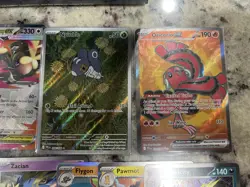 Pokemon Phantasmal Flames Opened ETB 170+ Bulk Rev Holo/Dbl Rare/ Illustration - Image 3