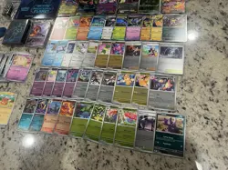 Pokemon Phantasmal Flames Opened ETB 170+ Bulk Rev Holo/Dbl Rare/ Illustration - Image 5