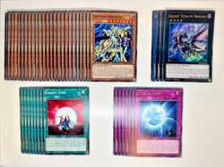 Yu-Gi-Oh Competitive Galaxy/Photon Deck + Extra Deck *Ready to Pla + Extra Bonus - Image 1