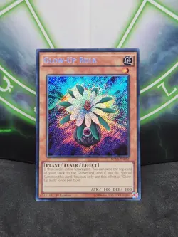 Yugioh Glow-Up Bulb LC5D-EN092 Secret Rare 1st Edition VLP - Image 1