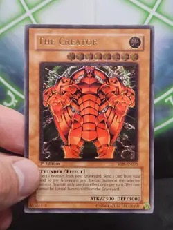 Yugioh The Creator RDS-EN005 Ultimate Rare 1st Edition NM Euro - Image 3