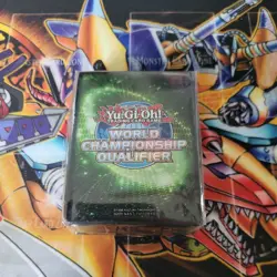 1x YUGIOH 2013 WORLD CHAMPIONSHIP QUALIFIER WCQ 80 SLEEVES GREEN PACK! One left! - Image 1