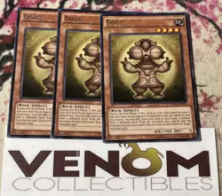 3x (M/NM) - Dogu - DUEA-EN042 - Rare - Unlimited YuGiOh - Image 1