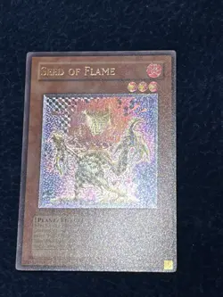 Seed Of Flame Grey Misprint Yugioh Ultimate 1st Crossroads Of Chaos NM/VLP+ - Image 4