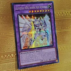 Elemental HERO Shining Neos Wingman MP24-EN062 Prismatic Secret Rare 1st Yugioh - Image 1