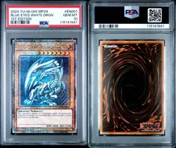 PSA 10 Yu-Gi-Oh! Blue-Eyes White Dragon MP24-EN001 1st Ed Quarter Century - Image 3