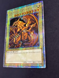 Yu-Gi-Oh! TCG The Winged Dragon of Ra (Quarter Century Secret Rare) Legendary - Image 4