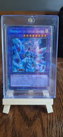 Yu-Gi-Oh Mirrorjade the Iceblade Dragon 1st Edition Starlight Rare PHHY-EN100 - Image 1