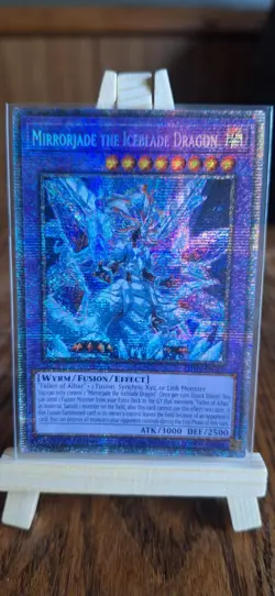 Yu-Gi-Oh Mirrorjade the Iceblade Dragon 1st Edition Starlight Rare PHHY-EN100 - Image 4