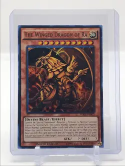 THE WINGED DRAGON OF RA 2016 YU-GI-OH! LEGENDARY LIMITED ULTRA RARE Q0106 - Image 1