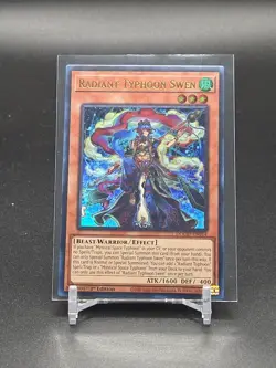 Yugioh Radiant Typhoon Swen DOOD-EN014 1st Edition Ultra Rare NM - Image 1