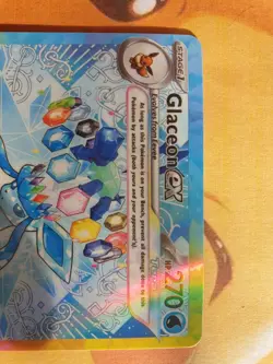 Glaceon EX Prismatic Evolutions 150/131 ⚡CUST0M DISPLAY Card⚡ - Image 5