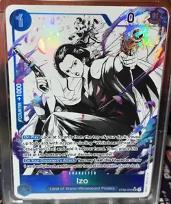 One Piece Card Game TCG Izo ST22-002 Bandai Official OP Rare NM/Mint Collectible - Image 1