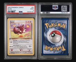 Pokemon TCG Eevee 1st Edition Jungle, Card 51/64, PSA 9 Mint - Image 2
