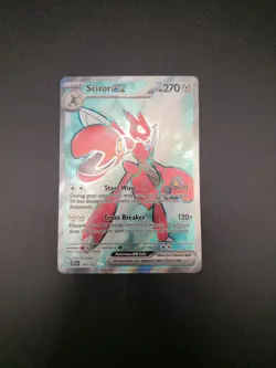 Pokemon Card Scizor EX 195/162 Temporal Forces - Near Mint NM - Image 1