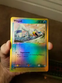 2003 POKEMON EX SANDSTORM SET WINGULL REVERSE HOLO CARD 84/100 - Image 1