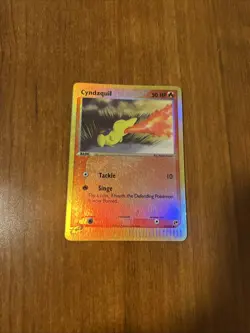 Cyndaquil Pokemon Card Reverse Holo 59/100 2003 From the EX Sandstorm set - Image 1