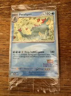 2024 Pokemon Illustration Contest Sealed Promo 3 Card Pack New - Image 1