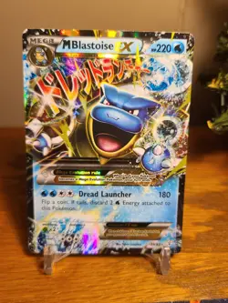 Pokemon TCG - M Blastoise EX 18/83 Ultra Rare Holo Card Generations MP - Image 1