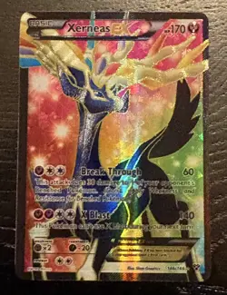 Xerneas EX Full Art Holo Card 146/146 XY Series Pokemon TCG - Image 1