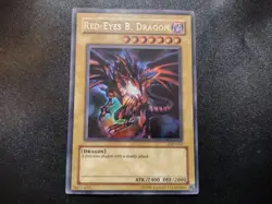 Red-Eyes B. Dragon JMP-002 Ultra Rare Unlimited Edition Yugioh Card MP - Image 1