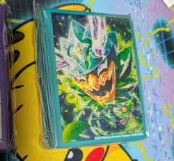 Pokemon TCG: Teal Mask Ogerpon - 65 Card Sleeves *Free Shipping* - Image 1